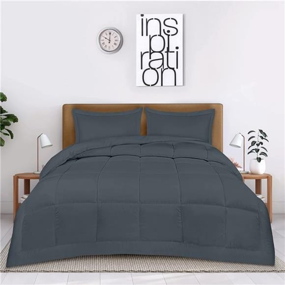 Queen Comforter Set with 2 Pillow Shams - Bedding Comforter Sets - Picture 7 of 7